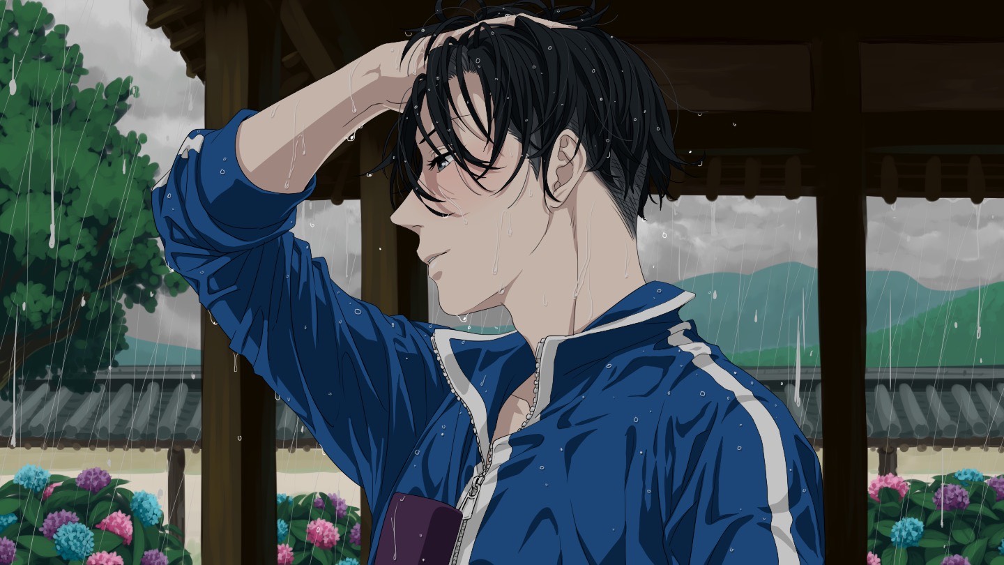 雨宿り by  ハトリ